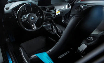 IND F87 M2 Colored Seat Belt Set-Interior-Silicon Valley Bimmer