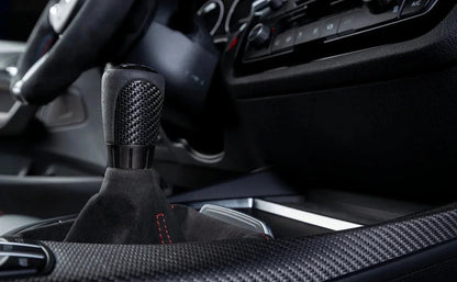 IND F87 M2 Matte Carbon Stitched Shift Boot - 6MT-Interior-Silicon Valley Bimmer