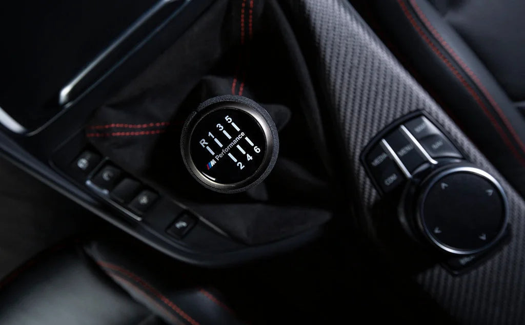 IND F87 M2 Matte Carbon Stitched Shift Boot - 6MT-Interior-Silicon Valley Bimmer