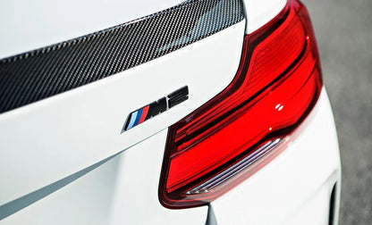 IND F87 M2 Painted Trunk Emblem-Exterior-Silicon Valley Bimmer