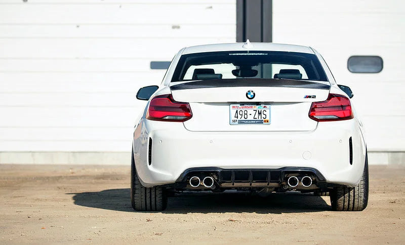 IND F87 M2 Painted Trunk Emblem-Exterior-Silicon Valley Bimmer