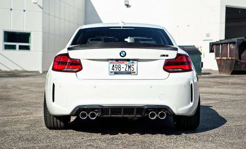 IND F87 M2 Painted Trunk Emblem-Exterior-Silicon Valley Bimmer