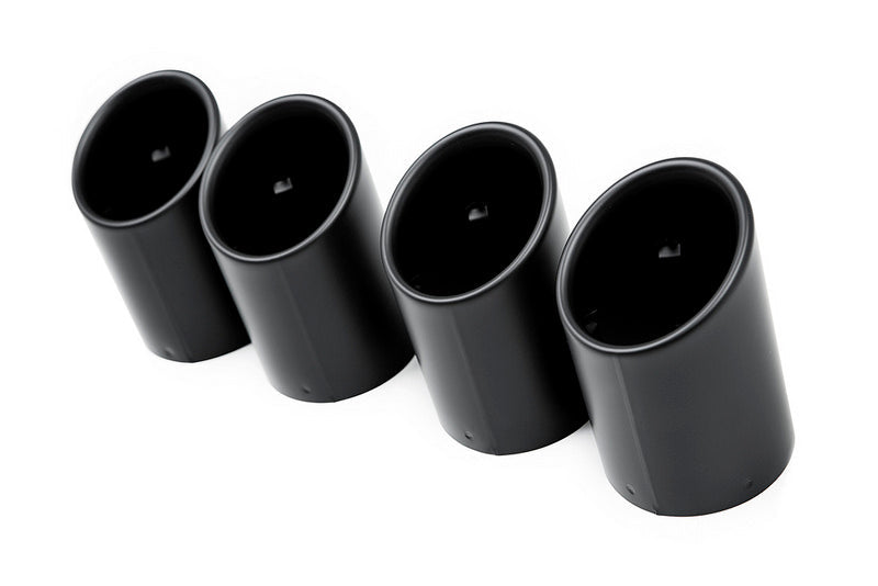 IND F8X M2C / M3 / M4 Matte Black Coated Exhaust Tip Set-Exhaust-Silicon Valley Bimmer