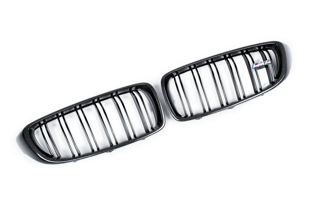 IND F8X M3 / M4 Carbon Grille Set-Exterior-Silicon Valley Bimmer