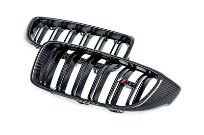 IND F8X M3 / M4 Carbon Grille Set-Exterior-Silicon Valley Bimmer