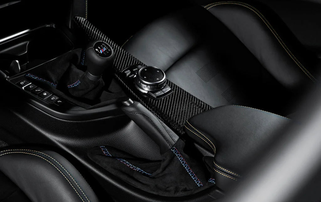 IND F8X M3 / M4 Tri-Color Alcantara Boot Set - Cross Stitch-Interior-Silicon Valley Bimmer