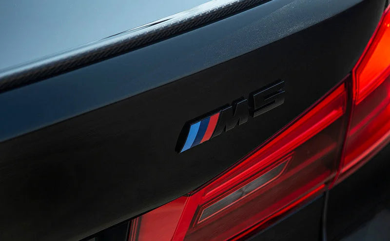 IND F90 M5 Painted Trunk Emblem-Exterior-Silicon Valley Bimmer