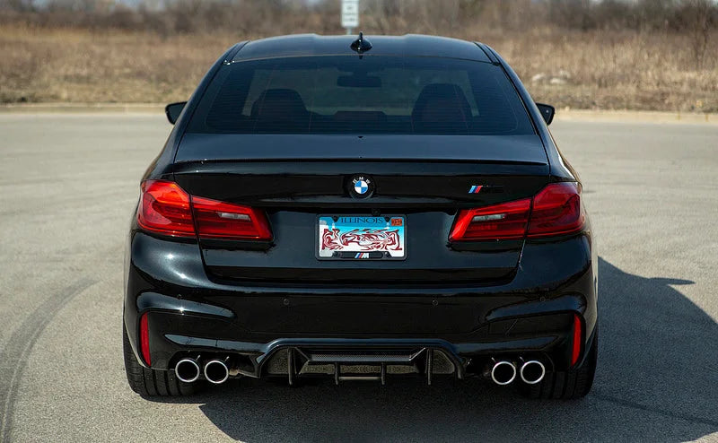 IND F90 M5 Painted Trunk Emblem-Exterior-Silicon Valley Bimmer