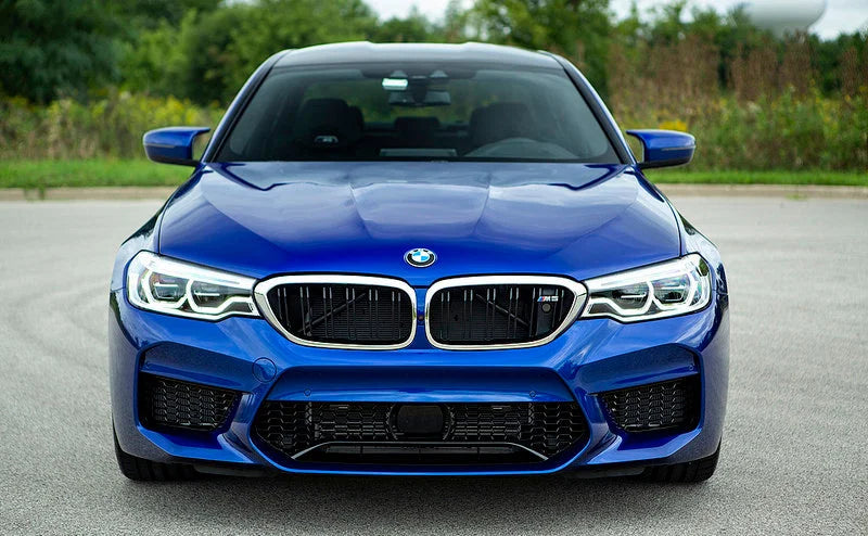 IND F90 M5 Pre-LCI Painted Center Grille Trim-Exterior-Silicon Valley Bimmer