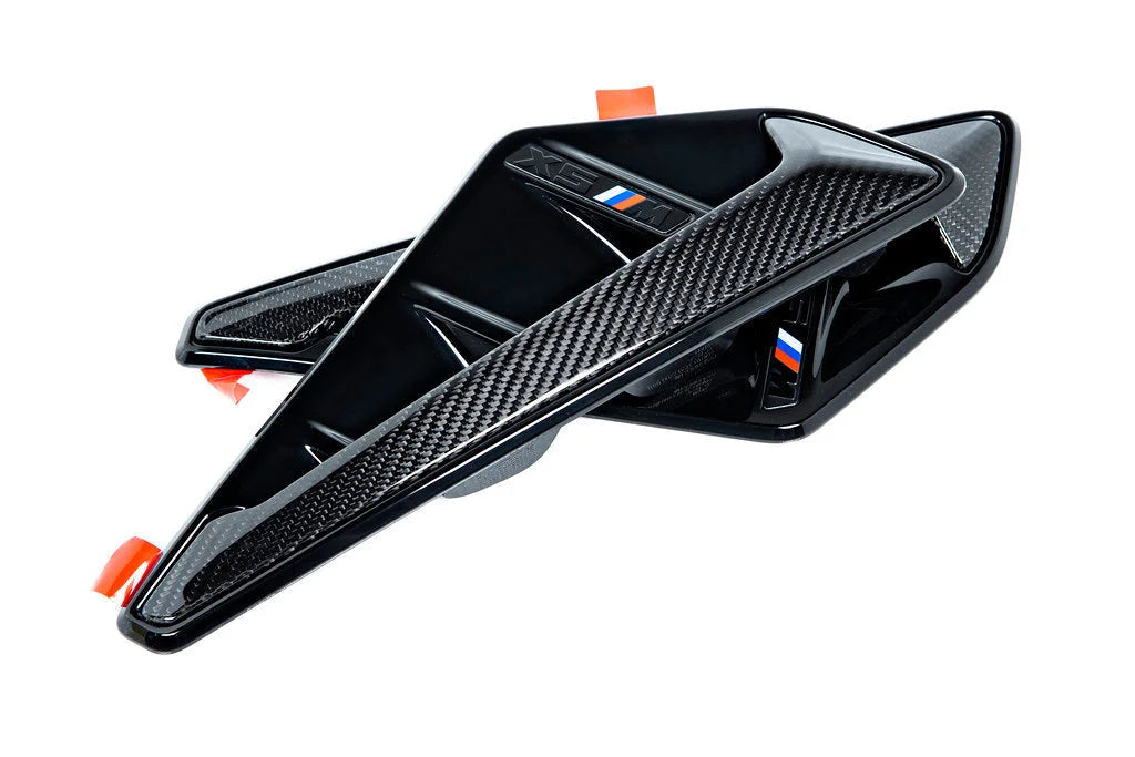 IND F95 X5M Carbon Side Grille Set-Exterior-Silicon Valley Bimmer