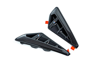 IND F95 X5M Carbon Side Grille Set-Exterior-Silicon Valley Bimmer