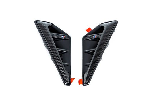 IND F95 X5M Carbon Side Grille Set-Exterior-Silicon Valley Bimmer