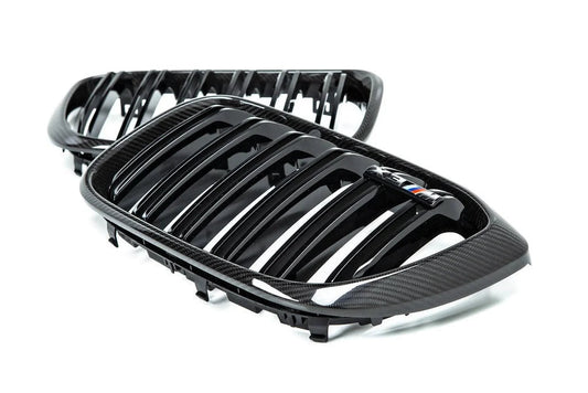 IND F97 X3M / F98 X4M Pre-LCI Carbon Front Grille Set-Exterior-Silicon Valley Bimmer