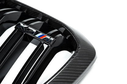 IND F97 X3M / F98 X4M Pre-LCI Carbon Front Grille Set-Exterior-Silicon Valley Bimmer