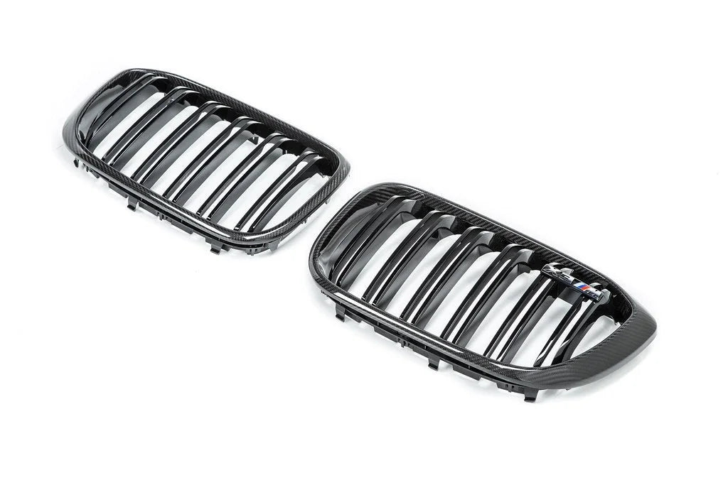 IND F97 X3M / F98 X4M Pre-LCI Carbon Front Grille Set-Exterior-Silicon Valley Bimmer