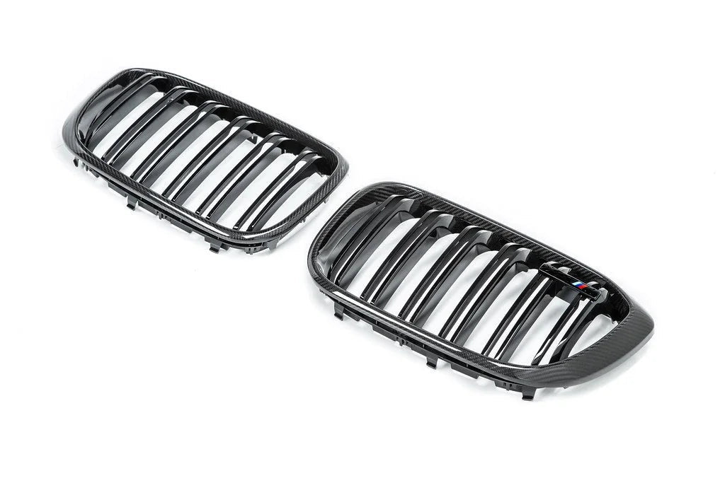 IND F97 X3M / F98 X4M Pre-LCI Carbon Front Grille Set-Exterior-Silicon Valley Bimmer