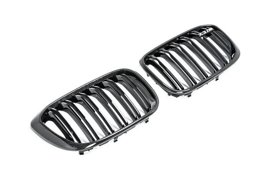 IND F97 X3M / F98 X4M Pre-LCI Carbon Front Grille Set-Exterior-Silicon Valley Bimmer