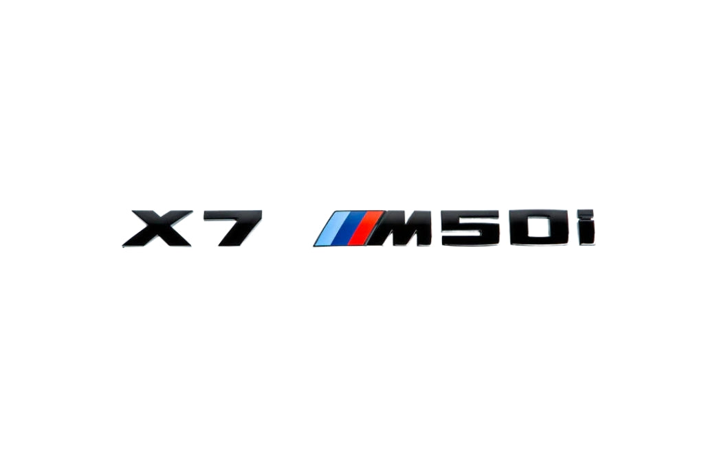 IND G05 X5 / G06 X6 / G07 X7 M Performance Painted Trunk Emblem-Exterior-Silicon Valley Bimmer