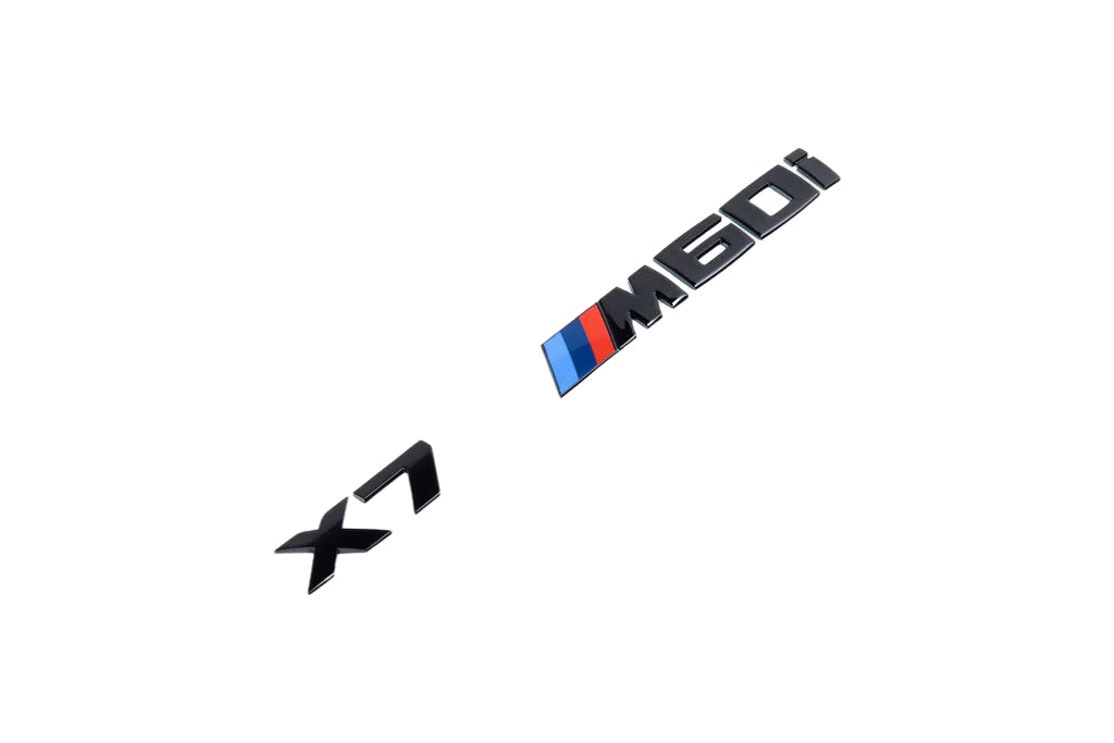 IND G05 X5 / G06 X6 / G07 X7 M Performance Painted Trunk Emblem-Exterior-Silicon Valley Bimmer
