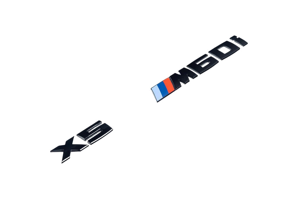 IND G0X X5 / X6 / X7 M50i / M60i Painted Trunk Emblem-Exterior-Silicon Valley Bimmer