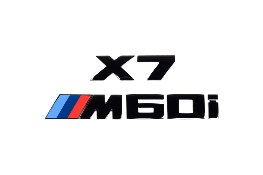 IND G0X X5 / X6 / X7 M50i / M60i Painted Trunk Emblem-Exterior-Silicon Valley Bimmer