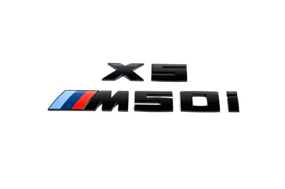 IND G0X X5 / X6 / X7 M50i / M60i Painted Trunk Emblem-Exterior-Silicon Valley Bimmer