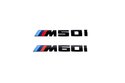 IND G0X X5 / X6 / X7 M50i / M60i Painted Trunk Emblem-Exterior-Silicon Valley Bimmer
