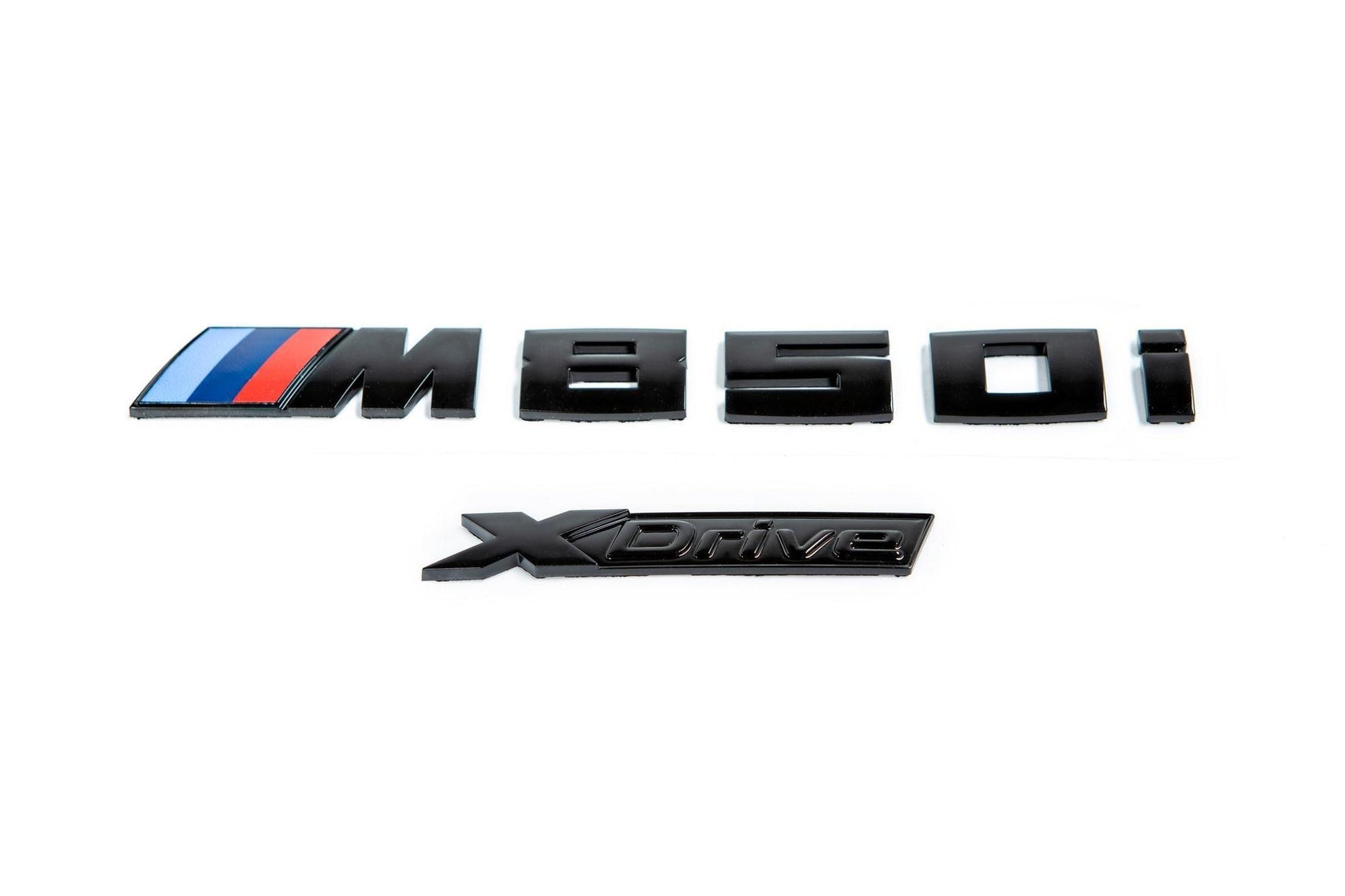 IND G15 M850i Painted xDrive Trunk Emblem-Exterior-Silicon Valley Bimmer