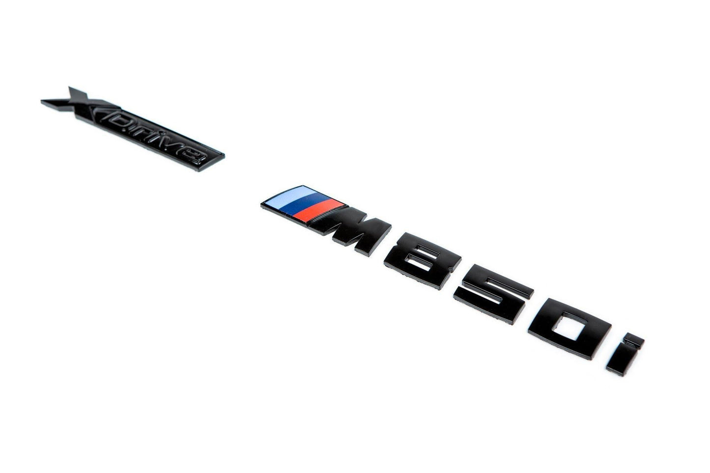 IND G15 M850i Painted xDrive Trunk Emblem-Exterior-Silicon Valley Bimmer