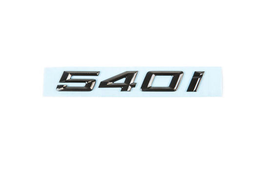 IND G30 540i Painted Trunk Emblem-Exterior-Silicon Valley Bimmer