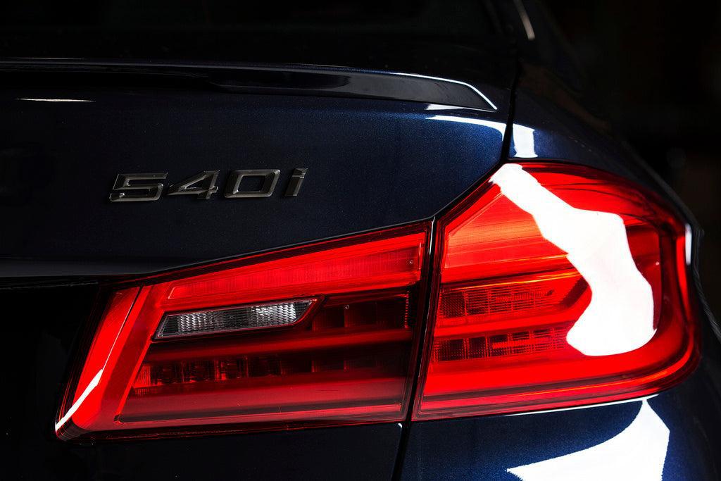 IND G30 540i Painted Trunk Emblem-Exterior-Silicon Valley Bimmer