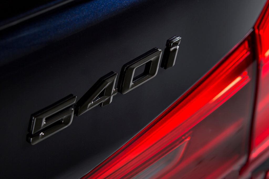 IND G30 540i Painted Trunk Emblem-Exterior-Silicon Valley Bimmer