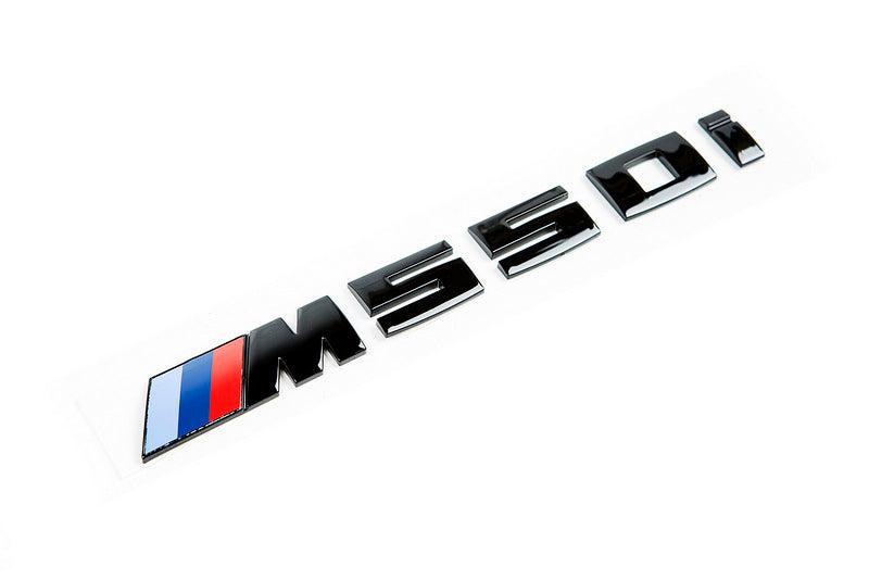 IND G30 M550i Painted Trunk Emblem-Exterior-Silicon Valley Bimmer