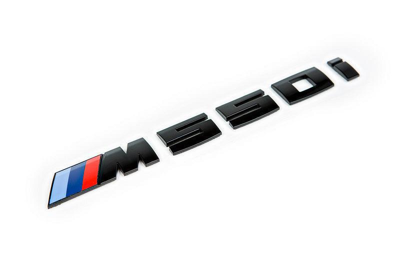 IND G30 M550i Painted Trunk Emblem-Exterior-Silicon Valley Bimmer