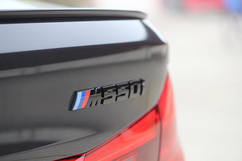 IND G30 M550i Painted Trunk Emblem-Exterior-Silicon Valley Bimmer