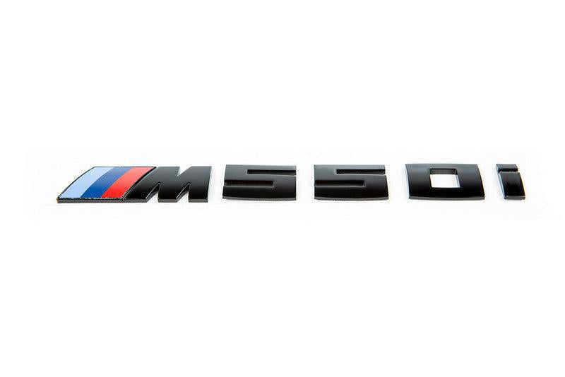 IND G30 M550i Painted Trunk Emblem-Exterior-Silicon Valley Bimmer