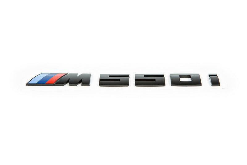 IND G30 M550i Painted Trunk Emblem-Exterior-Silicon Valley Bimmer
