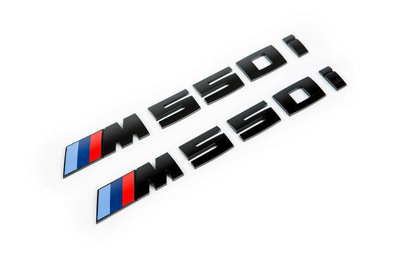 IND G30 M550i Painted Trunk Emblem-Exterior-Silicon Valley Bimmer