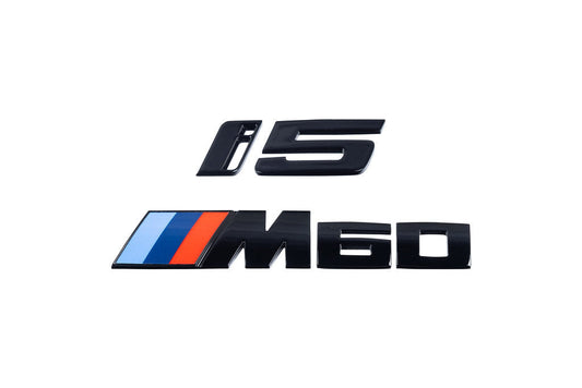 IND G60 i5 M60 Painted Trunk Emblem-Exterior-Silicon Valley Bimmer