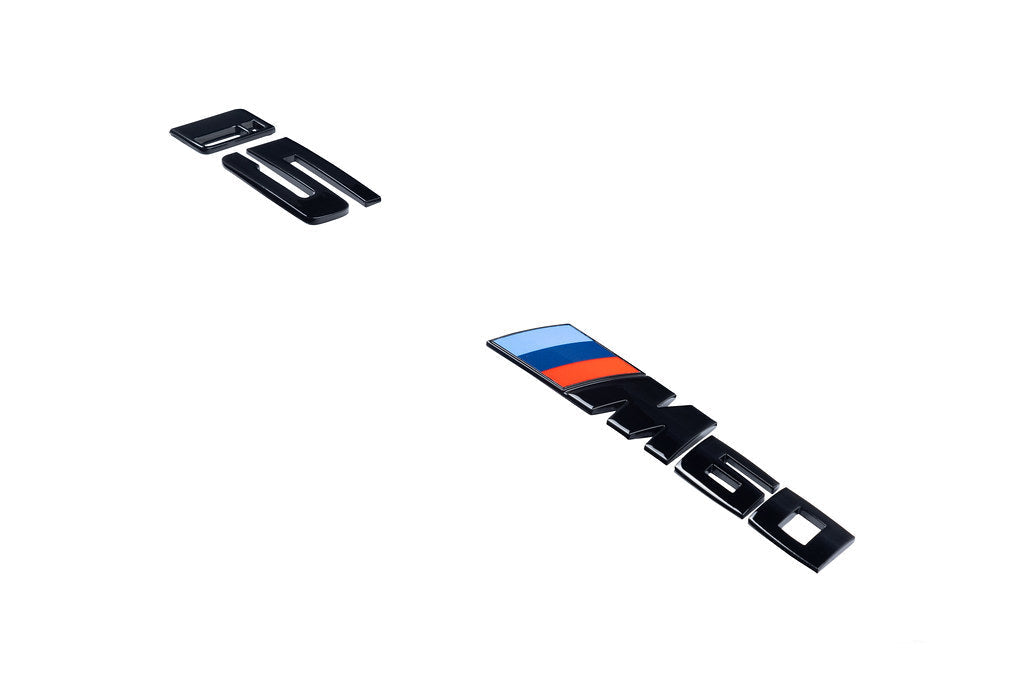 IND G60 i5 M60 Painted Trunk Emblem-Exterior-Silicon Valley Bimmer