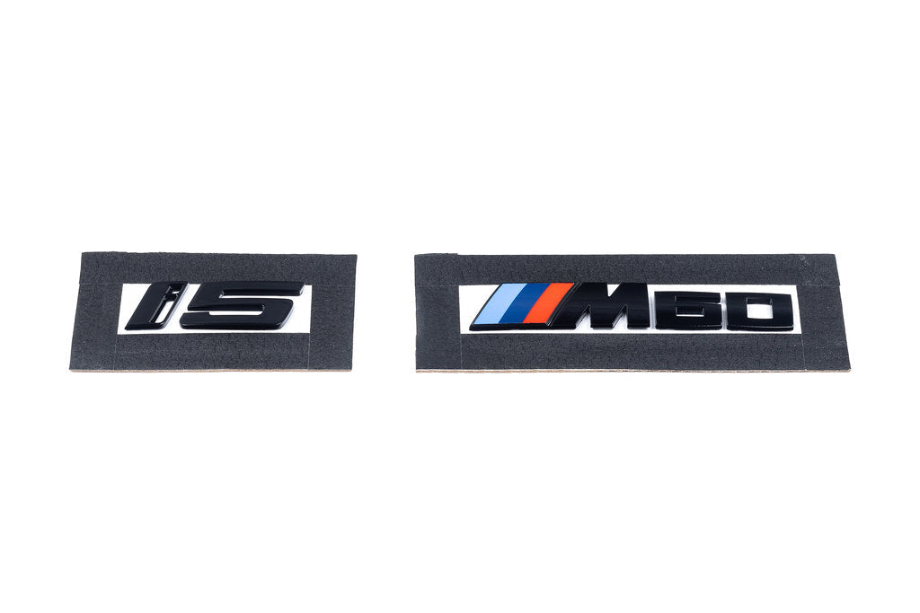 IND G60 i5 M60 Painted Trunk Emblem-Exterior-Silicon Valley Bimmer