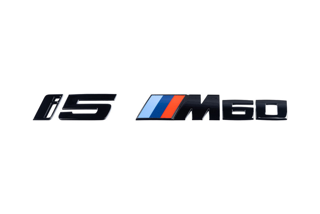 IND G60 i5 M60 Painted Trunk Emblem-Exterior-Silicon Valley Bimmer