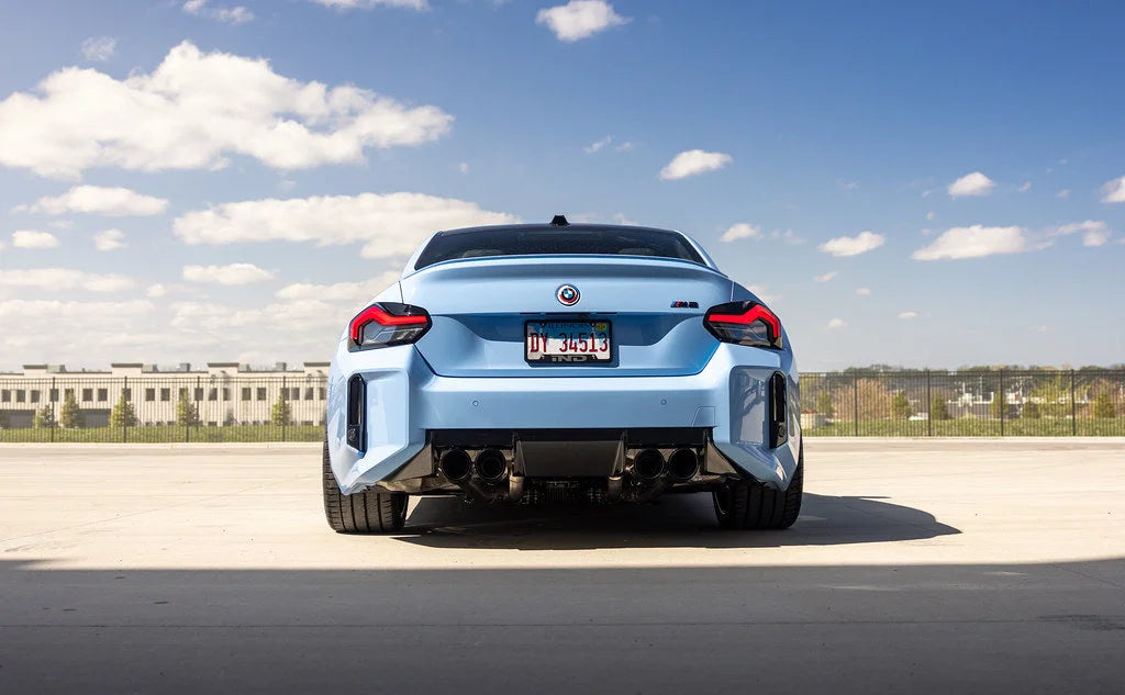 IND G87 M2 Painted Rear Reflector Set - Gloss Black-Exterior-Silicon Valley Bimmer