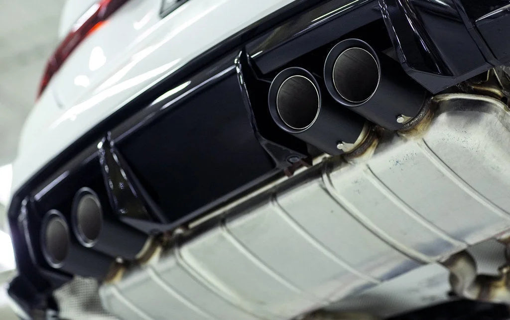 IND G8X M2 / M3 / M4 Matte Black Coated Exhaust Tip Set-Exhaust-Silicon Valley Bimmer