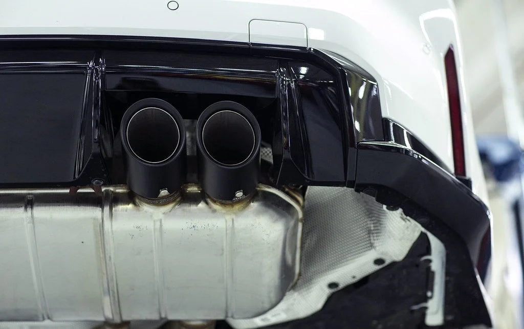 IND G8X M2 / M3 / M4 Matte Black Coated Exhaust Tip Set-Exhaust-Silicon Valley Bimmer