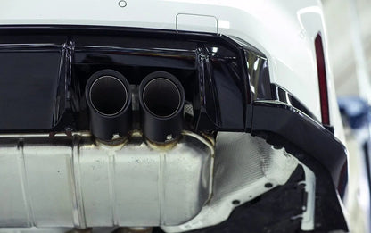 IND G8X M2 / M3 / M4 Matte Black Coated Exhaust Tip Set-Exhaust-Silicon Valley Bimmer