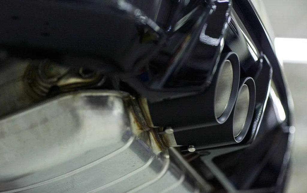 IND G8X M2 / M3 / M4 Matte Black Coated Exhaust Tip Set-Exhaust-Silicon Valley Bimmer