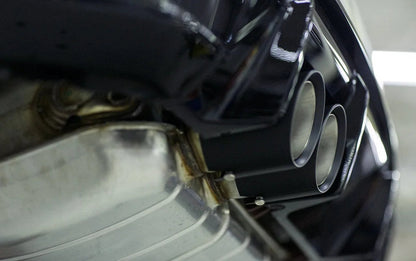 IND G8X M2 / M3 / M4 Matte Black Coated Exhaust Tip Set-Exhaust-Silicon Valley Bimmer