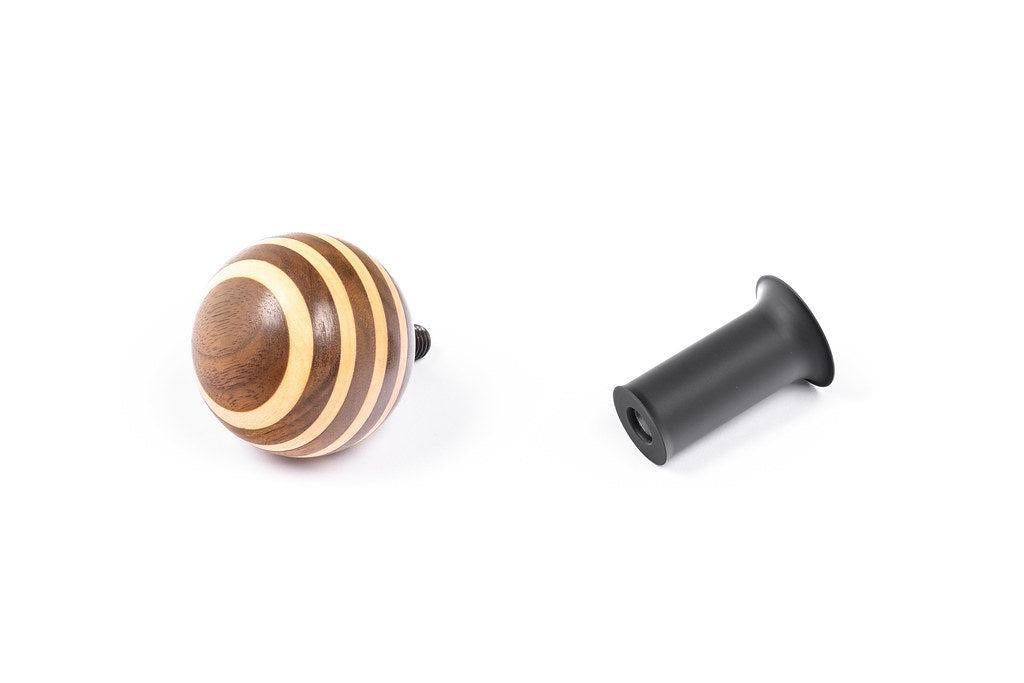 IND G8X M2 / M3 / M4 Porsche 917 Style Wood Classic Shift Knob – Custom Threaded Conversion-Interior-Silicon Valley Bimmer