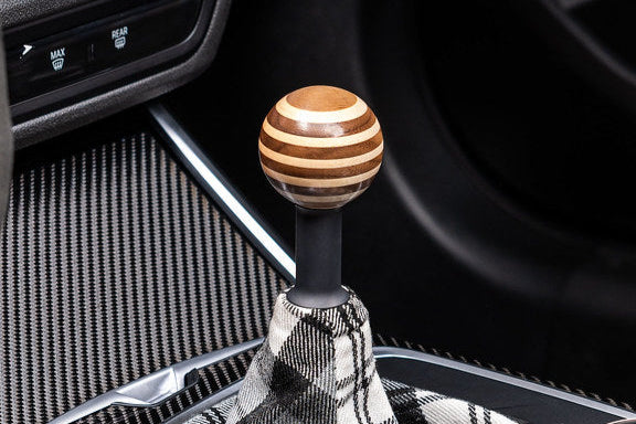 IND G8X M2 / M3 / M4 Porsche 917 Style Wood Classic Shift Knob – Custom Threaded Conversion-Interior-Silicon Valley Bimmer